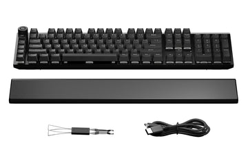 be quiet! Light Mount Silent Linear UK ISO, Wired, USB, Mechanical, QWERTY, RGB LED, Black