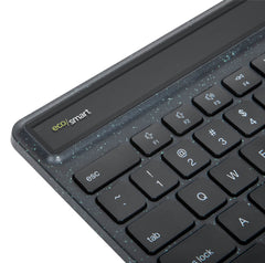 Targus EcoSmart AKB868UK, Wireless, Bluetooth, Scissor key switch, QWERTY, LED, Black