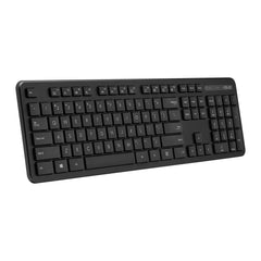ASUS CW100, Full-size (100%), Wireless, RF Wireless, Membrane, Black, Mouse included