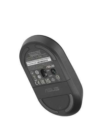 ASUS CW100, Full-size (100%), Wireless, RF Wireless, Membrane, Black, Mouse included