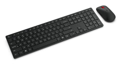 Lenovo 4X31S04847, Full-size (100%), Wireless, RF Wireless + Bluetooth, Black, Mouse included