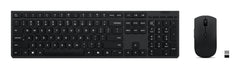 Lenovo 4X31R64316, Wireless, RF Wireless + Bluetooth, Scissor key switch, QWERTY, Grey, Mouse included
