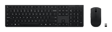 Lenovo 4X31R64328, Full-size (100%), Wireless, RF Wireless + Bluetooth, Scissor key switch, Black, Mouse included