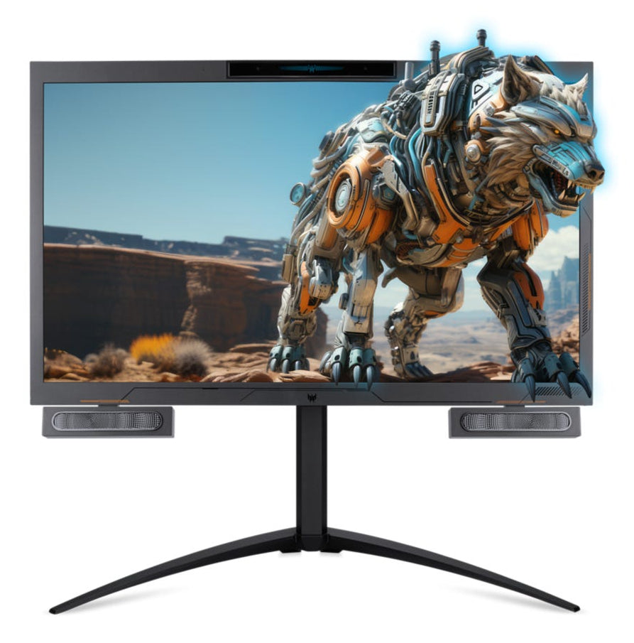 Acer Predator PSV27-2, 68.6 cm (27"), 3840 x 2160 pixels, 4K Ultra HD, 3D, 5 ms, Black