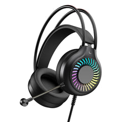 VIDA GAMER BLK 4IN1 USB KB MS HS KIT, Wired, USB, Membrane, QWERTY, RGB LED, Black
