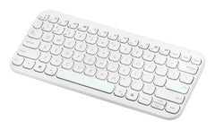 ASUS Marshmallow Keyboard KW100, 75%, Wireless, Bluetooth, Scissor key switch, White