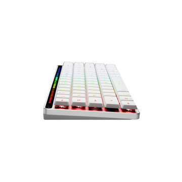 ASUS ROG Falchion RX Low Profile, Wired & Wireless, USB + RF Wireless + Bluetooth, Optical key switch, RGB LED, White, Mouse included
