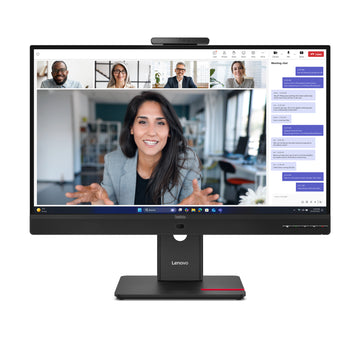 Lenovo ThinkVision T24-4v Monitor, 60.5 cm (23.8"), 1920 x 1080 pixels, Full HD, LED, Black