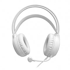 VIDA GAMER WHT 4IN1 USB KB MS HS KIT, Wired, USB, Membrane, QWERTY, RGB LED, White