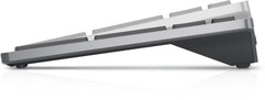 DELL Pro Plus Compact Keyboard - KB740 - UK (QWERTY), Full-size (100%), Wireless, RF Wireless + Bluetooth, Scissor key switch, QWERTY, Grey, Black