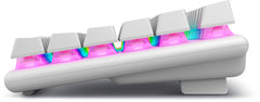 Alienware Pro Wireless Gaming Keyboard, 75%, Wired & Wireless, USB + RF Wireless + Bluetooth, Mechanical, RGB LED, White