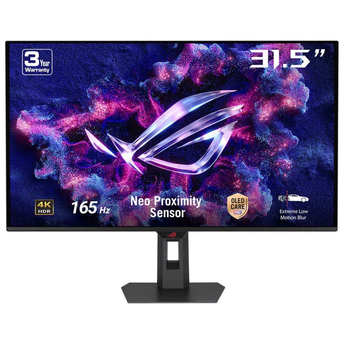 ASUS ROG Strix OLED XG32UCDS, 80 cm (31.5"), 3840 x 2160 pixels, 4K Ultra HD, QD-OLED, 0.03 ms, Black