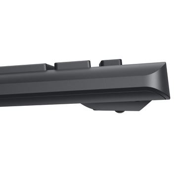 DELL Keyboard and Mouse - KM3322W - UK (QWERTY), Wireless, RF Wireless, Plunger key switch, QWERTY, Black, Mouse included