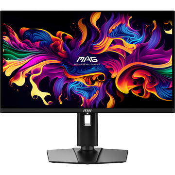 MSI MAG 271QP QD-OLED X28, 67.3 cm (26.5"), 2560 x 1440 pixels, Wide Quad HD, QD-OLED, 0.03 ms, Black