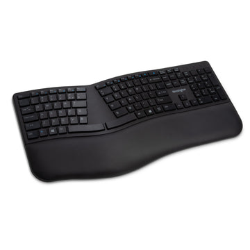 Kensington Pro Fit Ergo Wireless Keyboard (Black), Wireless, Bluetooth