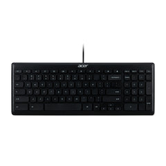 Acer Chrome keyboard, Full-size (100%), Wired, USB, QWERTY, Black