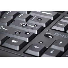 Kensington Pro Fit Ergo Wireless Keyboard (Black), Wireless, Bluetooth