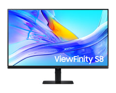 Samsung ViewFinity S8 LS27D800UAU, 68.6 cm (27"), 3840 x 2160 pixels, Quad HD, 5 ms, Black