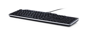 DELL KB522, Full-size (100%), Wired, USB, Plunger key switch, QWERTY, Black