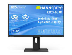 Hannspree Hybri Monitor EB241CJB, 60.5 cm (23.8"), 1920 x 1080 pixels, Full HD, LCD, 6 ms, Black