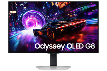 Samsung 32-inch Odyssey OLED G81SF 240Hz 4K Gaming Monitor, 3840 x 2160, Silver