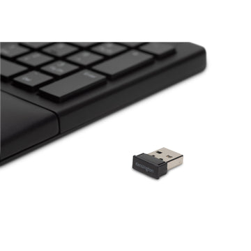 Kensington Pro Fit Ergo Wireless Keyboard (Black), Wireless, Bluetooth