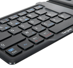 Targus AKF003FR, Mini, Wireless, Bluetooth, AZERTY, Black