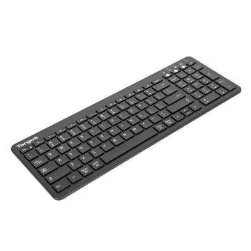 Targus AKB863US, Full-size (100%), Wireless, RF Wireless + Bluetooth, QWERTY, Black