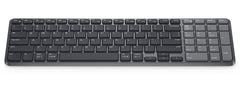 DELL Pro 7 KB746, Full-size (100%), Wireless, RF Wireless + Bluetooth, Scissor key switch, QWERTY, Graphite