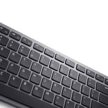 DELL Pro Plus Keyboard - KB700 - UK (QWERTY), Full-size (100%), Wireless, Bluetooth, Scissor key switch, QWERTY, Grey