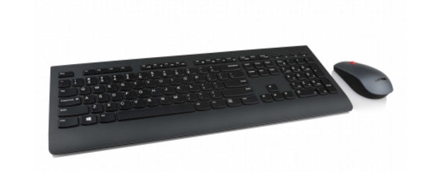 Lenovo 4X30H56804, Full-size (100%), Wireless, RF Wireless, Black, Mouse included