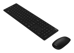 ASUS W5000 KEYBOARD+MOUSE/BK, Wireless, RF Wireless, Membrane, QWERTY, Black, Mouse included