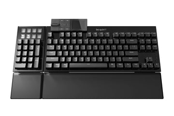 be quiet! Dark Mount Silent Linear UK ISO, Wired, USB, Mechanical, QWERTY, RGB LED, Black