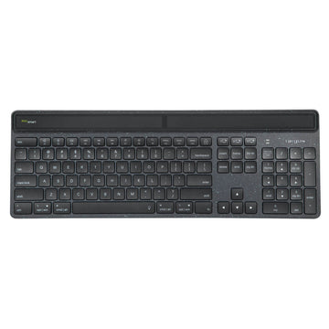 Targus EcoSmart AKB868UK, Wireless, Bluetooth, Scissor key switch, QWERTY, LED, Black