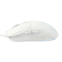 VIDA GAMER WHT 4IN1 USB KB MS HS KIT, Wired, USB, Membrane, QWERTY, RGB LED, White