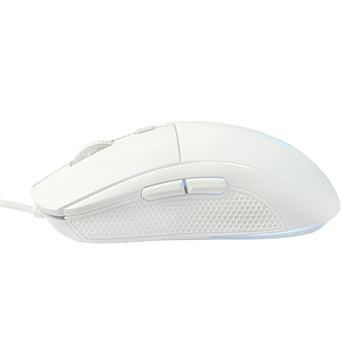 VIDA GAMER WHT 4IN1 USB KB MS HS KIT, Wired, USB, Membrane, QWERTY, RGB LED, White