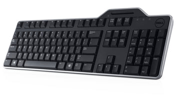 DELL KB813, Full-size (100%), USB, QWERTY, Black