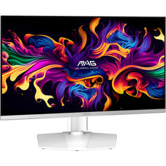 MSI MAG 272QPW QD-OLED X28, 67.3 cm (26.5"), 2560 x 1440 pixels, Wide Quad HD, QD-OLED, 0.031 ms, White