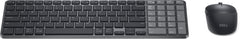 DELL Pro 7 KM746, Wireless, RF Wireless + Bluetooth, Scissor key switch, QWERTY, Graphite, Mouse included