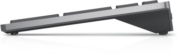 DELL Pro Plus Compact Keyboard - KB740 - UK (QWERTY), Full-size (100%), Wireless, RF Wireless + Bluetooth, Scissor key switch, QWERTY, Grey, Black