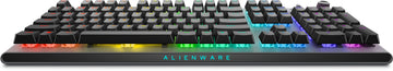 Alienware Tri-Mode AW920K, Full-size (100%), Wired & Wireless, USB + RF Wireless + Bluetooth, Mechanical, RGB LED, Grey