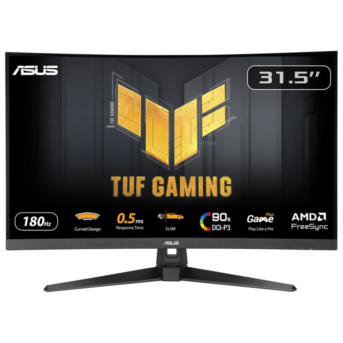 ASUS TUF Gaming VG32WQ3B, 80 cm (31.5"), 2560 x 1440 pixels, Quad HD, LED, 1 ms, Black