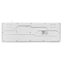 VIDA GAMER WHT 4IN1 USB KB MS HS KIT, Wired, USB, Membrane, QWERTY, RGB LED, White