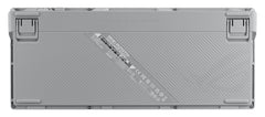 ASUS ROG Azoth, 75%, Wired & Wireless, USB + RF Wireless + Bluetooth, Mechanical, RGB LED, White