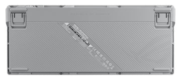 ASUS ROG Azoth, 75%, Wired & Wireless, USB + RF Wireless + Bluetooth, Mechanical, RGB LED, White