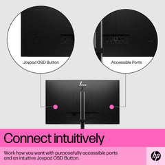 HP E24t G5, 60.5 cm (23.8"), 1920 x 1080 pixels, Full HD, 5 ms, Black