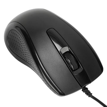 Targus BUS0423UK, Full-size (100%), Wired, USB, QWERTY, Black, Mouse included