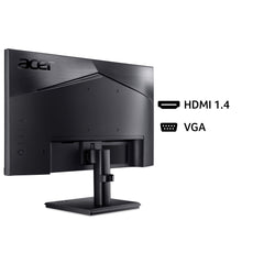 Acer Vero V227Q J0 Widescreen LCD Monitor, Full HD, Black