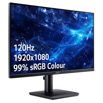 Acer Vero V7 Vero V247YG 23.8" Full HD 16:9 ZeroFrame IPS 120Hz 4ms AdaptiveSync Computer Monitor, 60.5 cm (23.8"), 1920 x 1080 pixels, Full HD, LED, 4 ms, Black