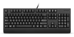 Lenovo Preferred Pro II USB, Full-size (100%), Wired, USB, Plunger key switch, QWERTY, Black